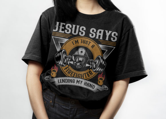 Jesus Says I'm Just a Firefighter Font